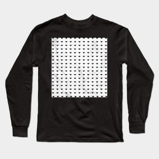 Marble Poster V - black triangles Long Sleeve T-Shirt